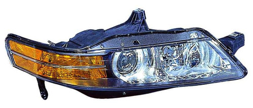 HEAD LAMP RH W/HID USA TYPE HQ REPLACEMENT FOR ACURA TL 2004 PARTSLINK NUMBER AC2519109