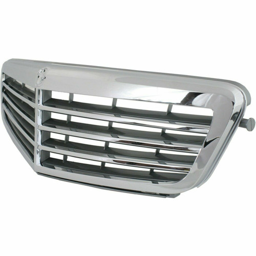 GRILLE CHROME GRAY W/O AMG PKG W/ELEGANCE PKG REPLACEMENT FOR MERCEDES  C250 2013 PARTSLINK NUMBER MB1200145