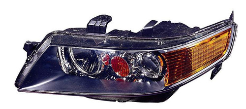 HEAD LAMP LH CAPA REPLACEMENT FOR ACURA TSX 2004 PARTSLINK NUMBER AC2518106C