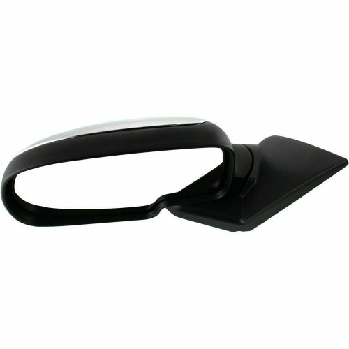 DOOR MIRROR LH MANUAL CHROME REPLACEMENT FOR GMC YUKON XL DENALI 2003 PARTSLINK NUMBER  GM1320208