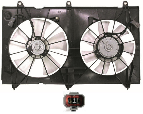 COOLING FAN ASSY 4CYL REPLACEMENT FOR HONDA ACCORD COUPE 2003 PARTSLINK NUMBER HO3115121 COOLING FAN ASSY 4CYL REPLACEMENT FOR HONDA ACCORD COUPE 2003 PARTSLINK NUMBER HO3115121