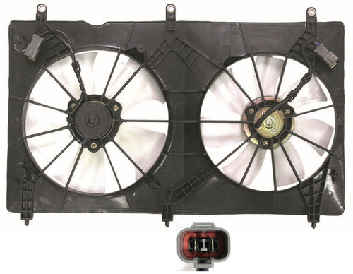 COOLING FAN ASSY 4CYL VALEO BRAND REPLACEMENT FOR HONDA ACCORD COUPE 2003 PARTSLINK NUMBER HO3115134 COOLING FAN ASSY 4CYL VALEO BRAND REPLACEMENT FOR HONDA ACCORD COUPE 2003 PARTSLINK NUMBER HO3115134