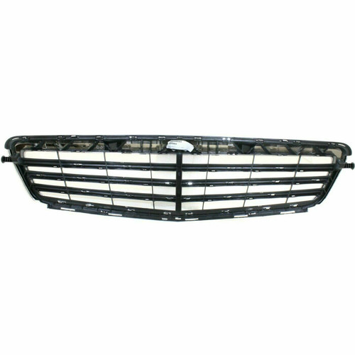 GRILLE CHROME GRAY W/O AMG PKG W/ELEGANCE PKG REPLACEMENT FOR MERCEDES C350 2013 PARTSLINK NUMBER MB1200145