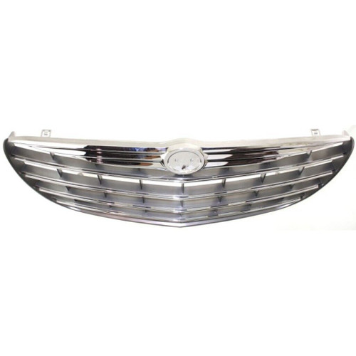 GRILLE CHROME/BLACK REPLACEMENT FOR CHRYSLER SEBRING SEDAN 2006 PARTSLINK NUMBER CH1200286 GRILLE CHROME/BLACK REPLACEMENT FOR CHRYSLER SEBRING SEDAN 2006 PARTSLINK NUMBER CH1200286