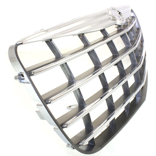 GRILLE CHROME/BLACK REPLACEMENT FOR CHRYSLER SEBRING SEDAN 2006 PARTSLINK NUMBER CH1200286 GRILLE CHROME/BLACK REPLACEMENT FOR CHRYSLER SEBRING SEDAN 2006 PARTSLINK NUMBER CH1200286