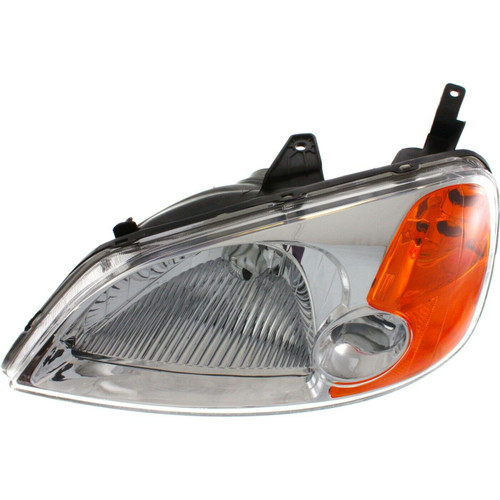 HEAD LAMP LH HQ REPLACEMENT FOR HONDA CIVIC SEDAN 2003 PARTSLINK NUMBER HO2502116 HEAD LAMP LH HQ REPLACEMENT FOR HONDA CIVIC SEDAN 2003 PARTSLINK NUMBER HO2502116