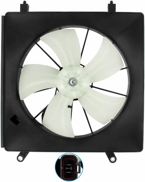 RADIATOR FAN ASSY REPLACEMENT FOR HONDA ELEMENT 2003 PARTSLINK NUMBER HO3115116 RADIATOR FAN ASSY REPLACEMENT FOR HONDA ELEMENT 2003 PARTSLINK NUMBER HO3115116