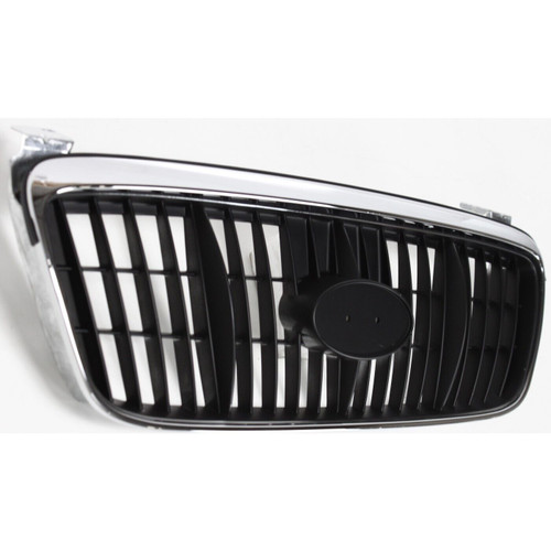 GRILLE CHROME/BLACK REPLACEMENT FOR HYUNDAI ELANTRA - SEDAN 2003 PARTSLINK NUMBER  HY1200117