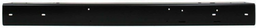 BUMPER FR BLACK REPLACEMENT FOR JEEP WRANGLER 2003 PARTSLINK NUMBER  CH1002251