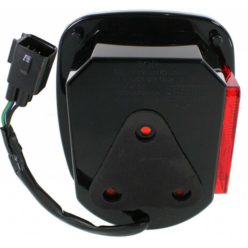 TAIL LAMP LH CAPA REPLACEMENT FOR JEEP WRANGLER 2003 PARTSLINK NUMBER  CH2800161C