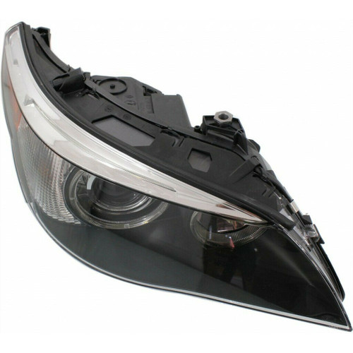 HEAD LAMP RH HID W/O AUTO ADJUST HQ REPLACEMENT FOR BMW 5 SERIES 2004 PARTSLINK NUMBER  BM2503125