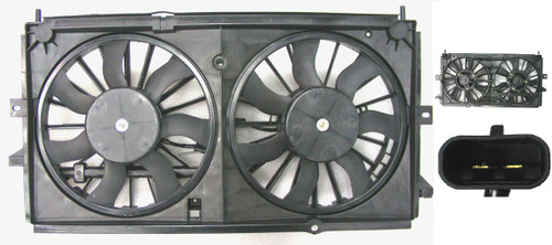 RADIATOR FAN ASSY 3.1L/3.8 L REPLACEMENT FOR BUICK CENTURY 2004 PARTSLINK NUMBER GM3115129