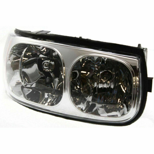 HEAD LAMP RH LTD MODEL W/FLUTED HIGH BEAM SURFACE W/MARKER HQ REPLACEMENT FOR BUICK LESABRE 2004 PARTSLINK NUMBER GM2503210
