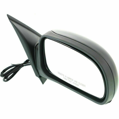 DOOR MIRROR RH POWER HTD W/O SIGNAL MANUAL FOLDING BLACK STD REPLACEMENT FOR BUICK RAINIER 2004 PARTSLINK NUMBER GM1321265