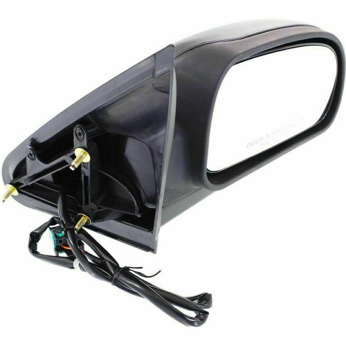 DOOR MIRROR RH POWER HTD W/O SIGNAL MANUAL FOLDING BLACK STD REPLACEMENT FOR BUICK RAINIER 2004 PARTSLINK NUMBER GM1321265