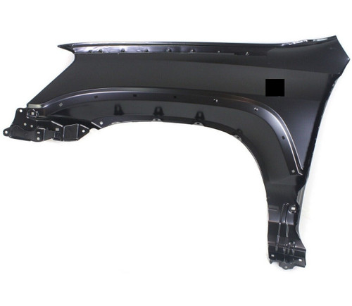 FENDER FR RH W/O SIDE LAMP HOLE STEEL REPLACEMENT FOR LEXUS GX470 2003 PARTSLINK NUMBER  LX1241116