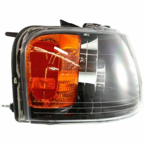 HEAD LAMP RH BLACK BEZELW/OFF ROAD PKG HQ  REPLACEMENT FOR FORD EXPEDITION 2006 PARTSLINK NUMBER  FO2503198