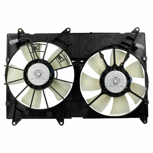 COOLING FAN ASSY DUAL FAN ASSY FOR V6 W/O TOW PKG/ FOR 4CYL W/TOW PKG REPLACEMENT FOR LEXUS RX300 2003 PARTSLINK NUMBER  TO3115128