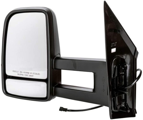 DOOR MIRROR LH POWER HTD SIGNAL W/TOW REPLACEMENT FOR MERCEDES SPRINTER 3500 2013 PARTSLINK NUMBER CH1320369 DOOR MIRROR LH POWER HTD SIGNAL W/TOW REPLACEMENT FOR MERCEDES SPRINTER 3500 2013 PARTSLINK NUMBER CH1320369