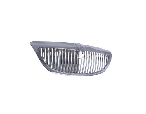 GRILLE ALL CHROME W/O LTD REPLACEMENT FOR LINCOLN TOWN CAR 2003 PARTSLINK NUMBER  FO1200403