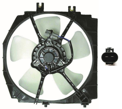 RADIATOR FAN ASSY LH AT REPLACEMENT FOR MAZDA PROTEGE 2003 PARTSLINK NUMBER  MA3115112