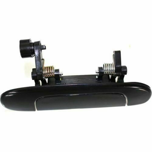 DOOR HANDLE RR RH OUTER PLASTIC BLACK SMOOTH REPLACEMENT FOR MAZDA PROTEGE 2003 PARTSLINK NUMBER  MA1521101