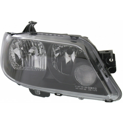 HEAD LAMP RH HB METAL BEZEL HQ REPLACEMENT FOR MAZDA PROTEGE 5 2003 PARTSLINK NUMBER  MA2503130