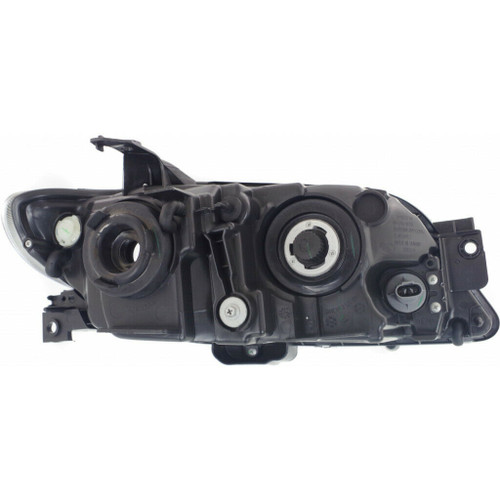 HEAD LAMP LH HB ALUMINUM BEZEL 02-03 HQ REPLACEMENT FOR MAZDA PROTEGE 5 2003 PARTSLINK NUMBER  MA2518106