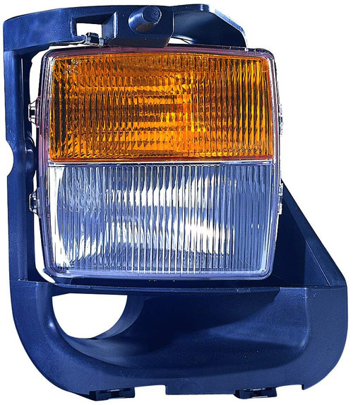 SIGNAL LAMP FR LH W/FOG HQ REPLACEMENT FOR CADILLAC  CTS-V SEDAN 2004 PARTSLINK NUMBER GM2592153