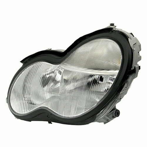 HEAD LAMP LH W/O BULB/BALLASU XENON TYPE SDN/WGN 02-07 HQ REPLACEMENT FOR MERCEDES C32 AMG 2003 PARTSLINK NUMBER  MB2502149