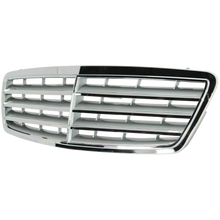 GRILLE CHROME/SILVER W/SPORT PKG (AVNGRD/ELGNS) REPLACEMENT FOR MERCEDES CLK55 AMG 2003 PARTSLINK NUMBER MB1200142 GRILLE CHROME/SILVER W/SPORT PKG (AVNGRD/ELGNS) REPLACEMENT FOR MERCEDES CLK55 AMG 2003 PARTSLINK NUMBER MB1200142