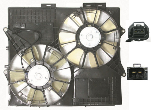 COOLING FAN ASSY 3.6/4.6L W/O TOWING REPLACEMENT FOR CADILLAC SRX 2004 PARTSLINK NUMBER GM3120105 COOLING FAN ASSY 3.6/4.6L W/O TOWING REPLACEMENT FOR CADILLAC SRX 2004 PARTSLINK NUMBER GM3120105