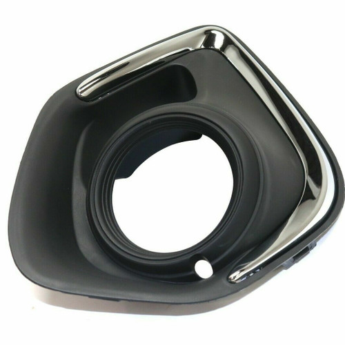 FOG LAMP BEZEL FR LH W/CHROME TRIM REPLACEMENT FOR MITSUBISHI OUTLANDER SPORT 2013 PARTSLINK NUMBER MI1038116 FOG LAMP BEZEL FR LH W/CHROME TRIM REPLACEMENT FOR MITSUBISHI OUTLANDER SPORT 2013 PARTSLINK NUMBER MI1038116