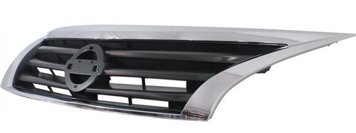 GRILLE BLACK W/CHROME FRAME REPLACEMENT FOR NISSAN ALTIMA 2013 PARTSLINK NUMBER NI1200250 GRILLE BLACK W/CHROME FRAME REPLACEMENT FOR NISSAN ALTIMA 2013 PARTSLINK NUMBER NI1200250