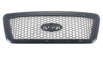 GRILLE XLT MODEL BLACK FRAME W/BLACK HONEYCOMB INSERT PTM EXCLUDE HERITAGE MODEL REPLACEMENT FOR FORD PICKUP FORD LIGHTDUTY (F150) 2006 PARTSLINK NUMBER FO1200415 GRILLE XLT MODEL BLACK FRAME W/BLACK HONEYCOMB INSERT PTM EXCLUDE HERITAGE MODEL REPLACEMENT FOR FORD PICKUP FORD LIGHTDUTY (F150) 2006 PARTSLINK NUMBER FO1200415