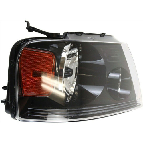 HEAD LAMP RH W/BLACK BEZEL HARLEY DAVIDSON MODEL  REPLACEMENT FOR FORD PICKUP FORD LIGHTDUTY (F150) 2006 PARTSLINK NUMBER  FO2503247U