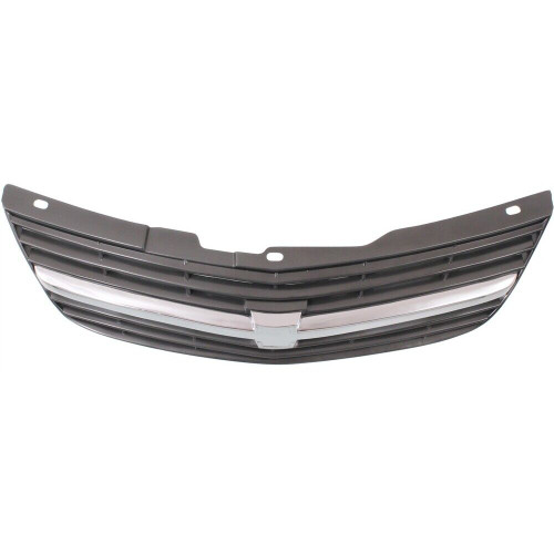 GRILLE CHROME/GRAY REPLACEMENT FOR CHEVROLET IMPALA 2004 PARTSLINK NUMBER GM1200428