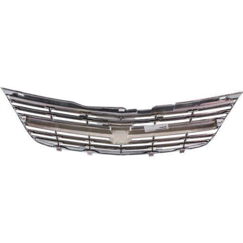 GRILLE CHROME/GRAY REPLACEMENT FOR CHEVROLET IMPALA 2004 PARTSLINK NUMBER GM1200428