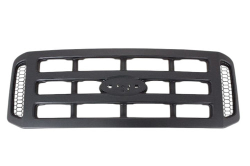 GRILLE BLACK W/O CHROME PKG XL MODEL  REPLACEMENT FOR FORD PICKUP FORD SUPERDUTY - (F250-F350) 2006 PARTSLINK NUMBER  FO1200482