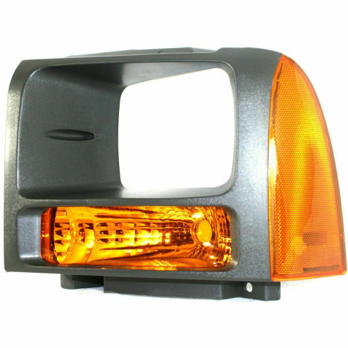 SIGNAL LAMP FR LH W/BLACK TRIM RING HQ REPLACEMENT FOR FORD PICKUP FORD SUPERDUTY - (F250-F350) 2006 PARTSLINK NUMBER FO2526104 SIGNAL LAMP FR LH W/BLACK TRIM RING HQ REPLACEMENT FOR FORD PICKUP FORD SUPERDUTY - (F250-F350) 2006 PARTSLINK NUMBER FO2526104