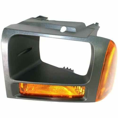 SIGNAL LAMP FR LH W/BLACK TRIM RING HQ REPLACEMENT FOR FORD PICKUP FORD SUPERDUTY - (F250-F350) 2006 PARTSLINK NUMBER FO2526104 SIGNAL LAMP FR LH W/BLACK TRIM RING HQ REPLACEMENT FOR FORD PICKUP FORD SUPERDUTY - (F250-F350) 2006 PARTSLINK NUMBER FO2526104