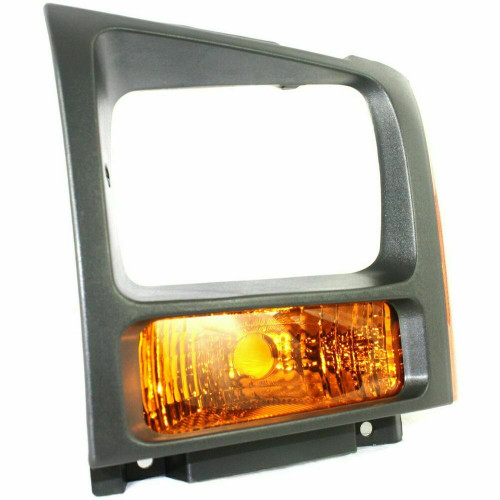 SIGNAL LAMP FR LH W/BLACK TRIM RING HQ REPLACEMENT FOR FORD PICKUP FORD SUPERDUTY - (F250-F350) 2006 PARTSLINK NUMBER FO2526104 SIGNAL LAMP FR LH W/BLACK TRIM RING HQ REPLACEMENT FOR FORD PICKUP FORD SUPERDUTY - (F250-F350) 2006 PARTSLINK NUMBER FO2526104