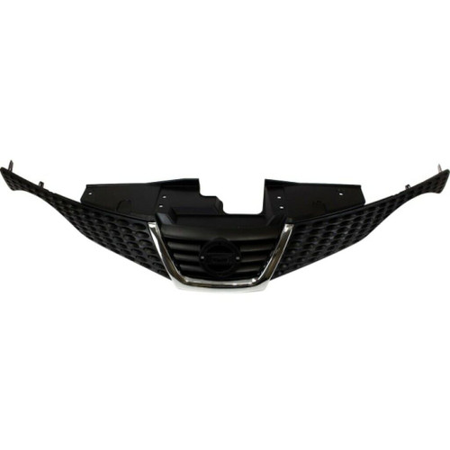 GRILLE W/CHROME MOULDING    REPLACEMENT FOR NISSAN JUKE 2013 PARTSLINK NUMBER  NI1200244