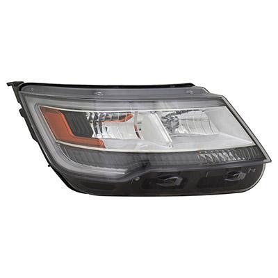HEAD LAMP RH LED XLT/LIMITED/PLATINUM MODEL W/O LOGO HQ  REPLACEMENT FOR FORD EXPLORER 2019 PARTSLINK NUMBER  FO2519130