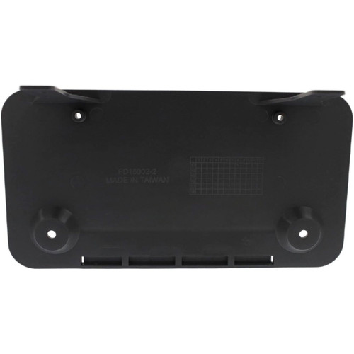 LICENSE PLATE BRACKET FR (USE W/PRIMED BUMPER) REPLACEMENT FOR FORD VAN FORD ECONOLINE 2006 PARTSLINK NUMBER FO1068142 LICENSE PLATE BRACKET FR (USE W/PRIMED BUMPER) REPLACEMENT FOR FORD VAN FORD ECONOLINE 2006 PARTSLINK NUMBER FO1068142