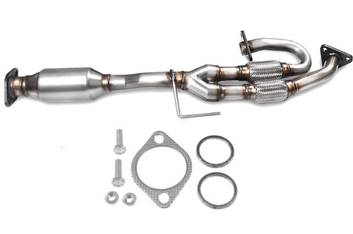 CATALYTIC CONVERTER UNDERNEATH WITH FLEX PIPE REPLACEMENT FOR NISSAN MURANO 2013 PARTSLINK NUMBER 642245 CATALYTIC CONVERTER UNDERNEATH WITH FLEX PIPE REPLACEMENT FOR NISSAN MURANO 2013 PARTSLINK NUMBER 642245