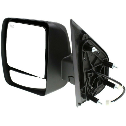 DOOR MIRROR LH POWER CHROME HTD   REPLACEMENT FOR NISSAN NV2500 2013 PARTSLINK NUMBER  NI1320248