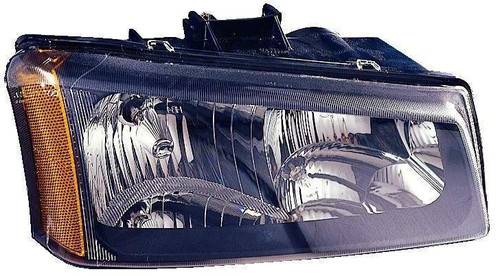 HEAD LAMP RH W/SMOOTH BEZEL W/O CLADDING HQ REPLACEMENT FOR CHEVROLET PICKUP CHEVY SILVERADO-1500, 2500-3500 2004 PARTSLINK NUMBER GM2503224 HEAD LAMP RH W/SMOOTH BEZEL W/O CLADDING HQ REPLACEMENT FOR CHEVROLET PICKUP CHEVY SILVERADO-1500, 2500-3500 2004 PARTSLINK NUMBER GM2503224