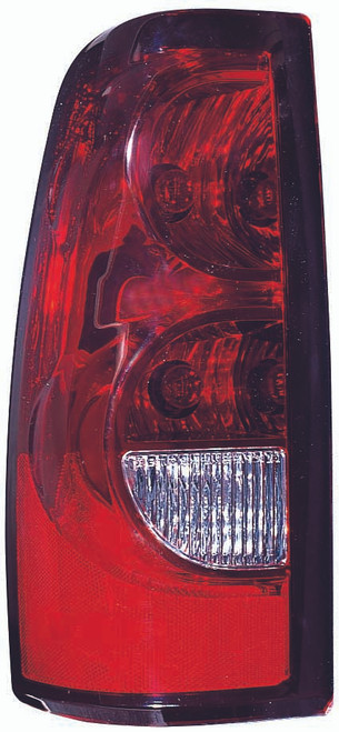 TAIL LAMP LH HQ REPLACEMENT FOR CHEVROLET PICKUP CHEVY SILVERADO-1500, 2500-3500 2004 PARTSLINK NUMBER  GM2800174