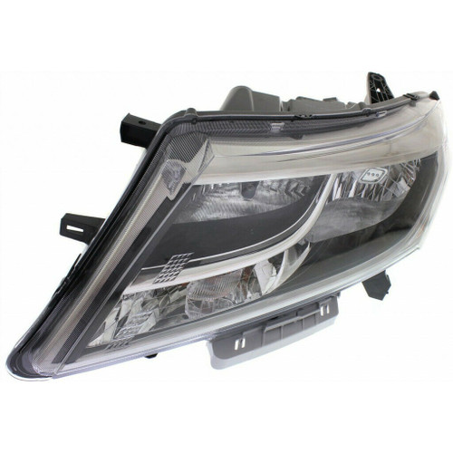 HEAD LAMP LH HALOGEN CHROME BEZEL HQ	   REPLACEMENT FOR NISSAN PATHFINDER 2013 PARTSLINK NUMBER  NI2502221